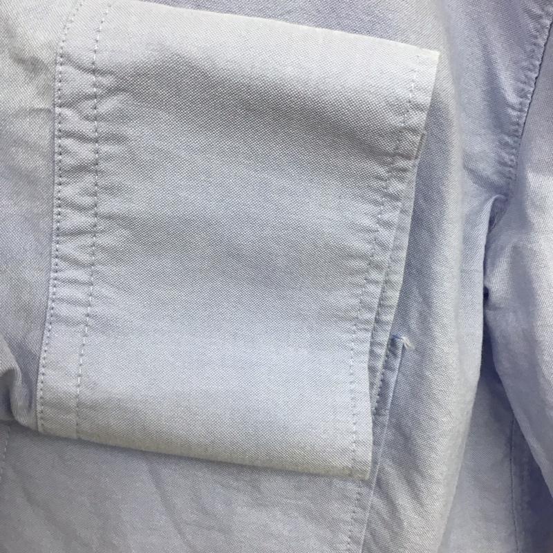 ザラ ZARA シャツ、ブラウス 長袖 L 無地 水色 / ライトブルー / レディース USED 古着 中古 10154830