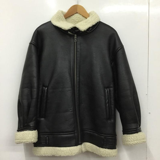 ローリーズファーム LOWRYS FARM ジャケット、上着 ジャンパー、ブルゾン FREE 無地 黒 / ブラック / black レディース USED 古着 中古 10154833