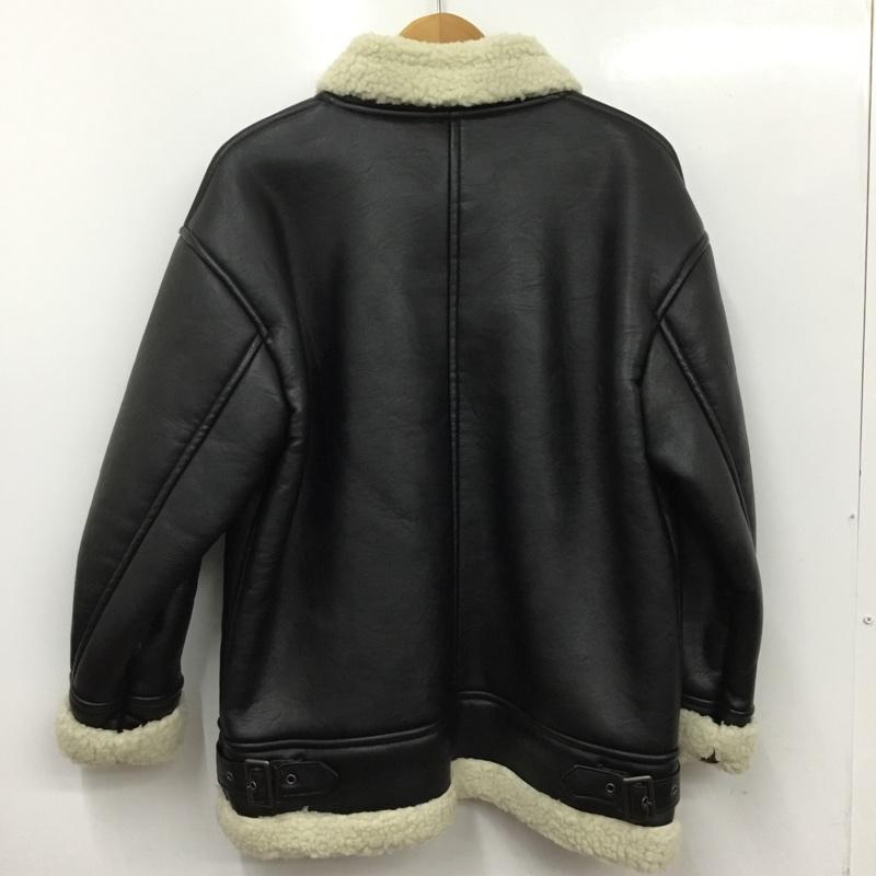 ローリーズファーム LOWRYS FARM ジャケット、上着 ジャンパー、ブルゾン FREE 無地 黒 / ブラック / black レディース USED 古着 中古 10154833