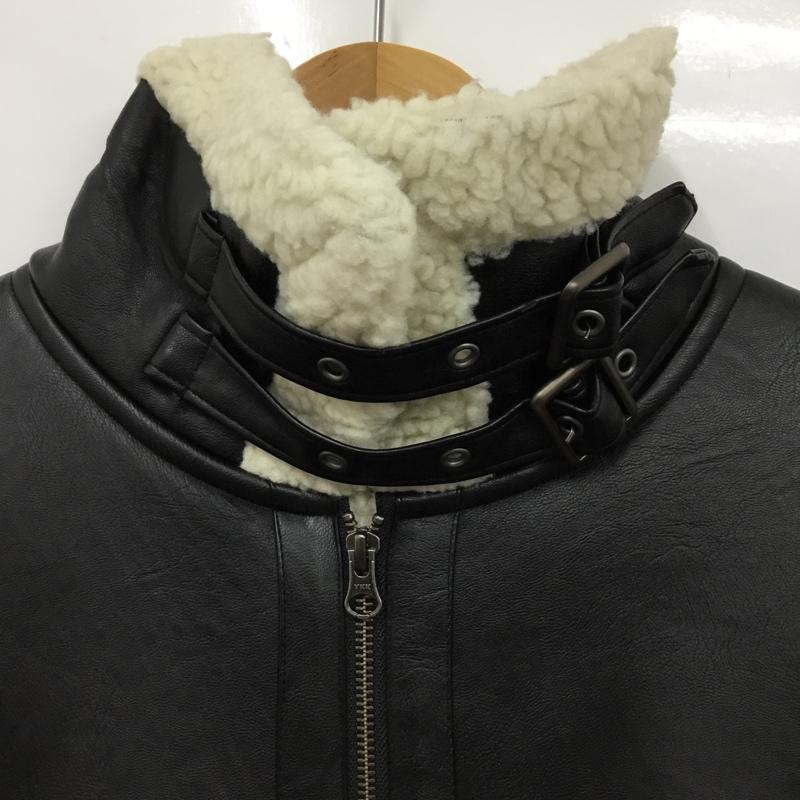 ローリーズファーム LOWRYS FARM ジャケット、上着 ジャンパー、ブルゾン FREE 無地 黒 / ブラック / black レディース USED 古着 中古 10154833