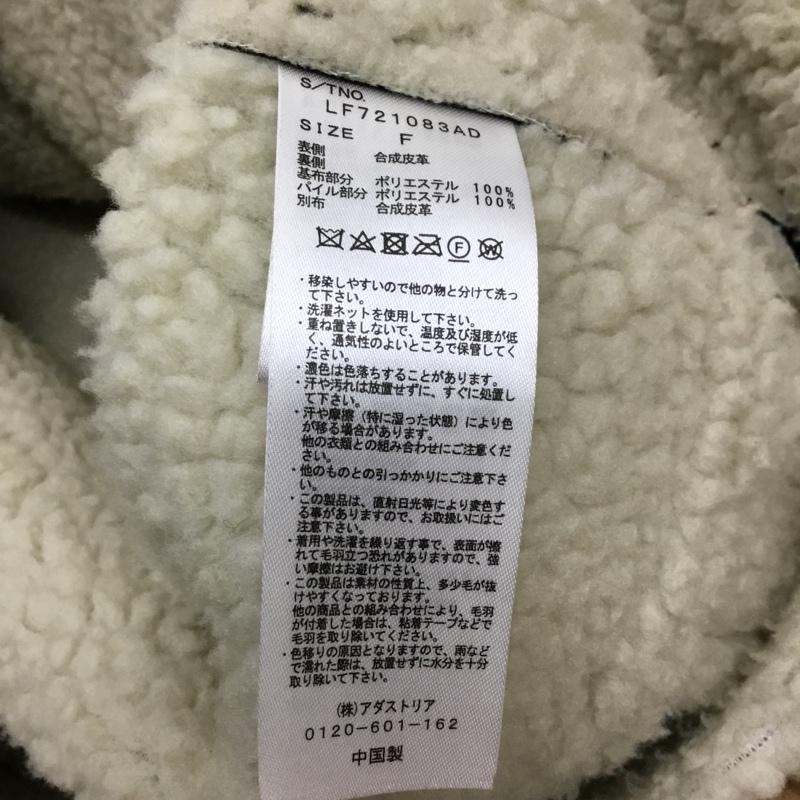 ローリーズファーム LOWRYS FARM ジャケット、上着 ジャンパー、ブルゾン FREE 無地 黒 / ブラック / black レディース USED 古着 中古 10154833