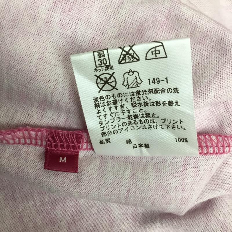 ポールスミス Paul Smith Tシャツ 半袖 M プリント 桃 / ピンク / pink レディース USED 古着 中古 10154839