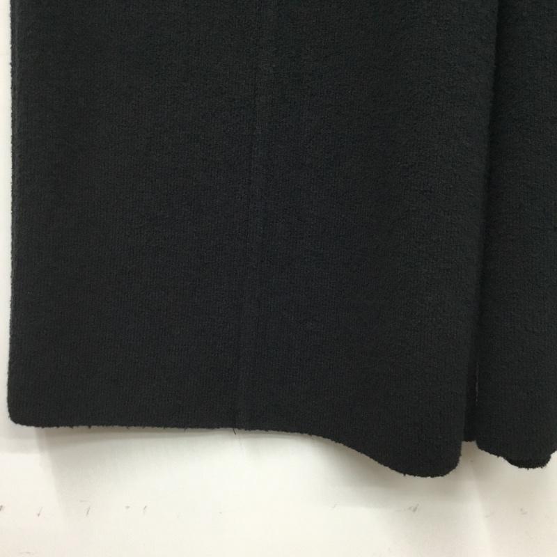 ミハラヤスヒロ MIHARAYASUHIRO ボトムス ボトムス B11PT662 Wide Rib Knit Pants 38 無地 黒 / ブラック / black レディース USED 古着 中古 10154840