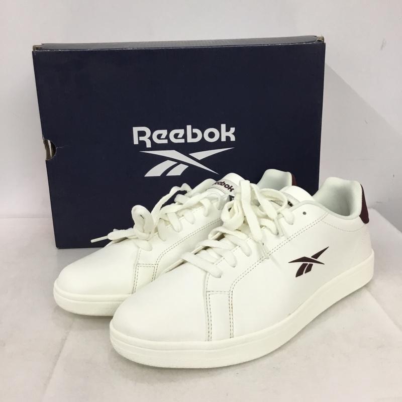 リーボック Reebok スニーカー スニーカー FX7911 Royal Complete Sport 28cm 箱有 28.0cm ロゴ、文字 白 / ホワイト / white X えんじ / ワインレッド / dark red メンズ USED 古着 中古 10154845