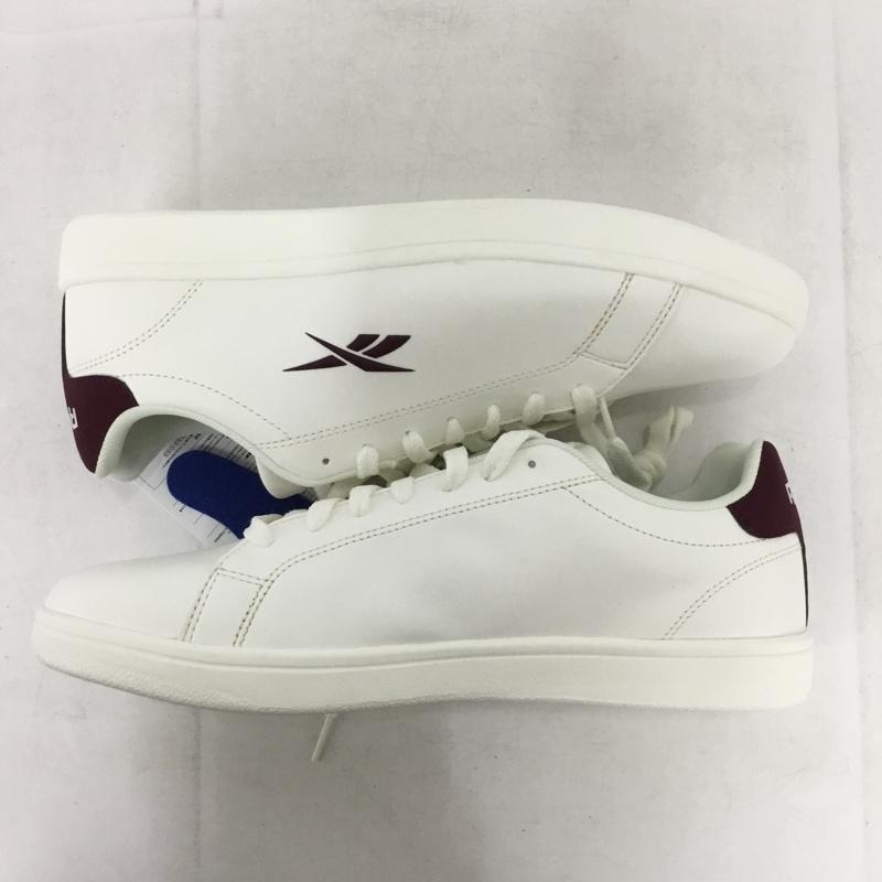 リーボック Reebok スニーカー スニーカー FX7911 Royal Complete Sport 28cm 箱有 28.0cm ロゴ、文字 白 / ホワイト / white X えんじ / ワインレッド / dark red メンズ USED 古着 中古 10154845