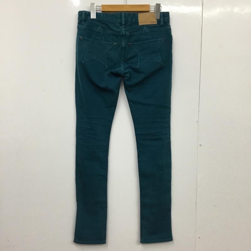 エックスガール X-girl パンツ デニム、ジーンズ 2 無地 緑 / グリーン / green レディース USED 古着 中古 10154849