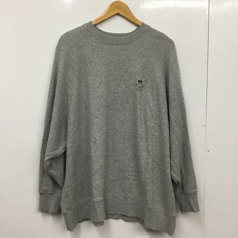 ジーナシス JEANASIS トレーナー 長袖 JS064116AK FREE プリント 灰 / グレー / gray レディース USED 古着 中古 10154852