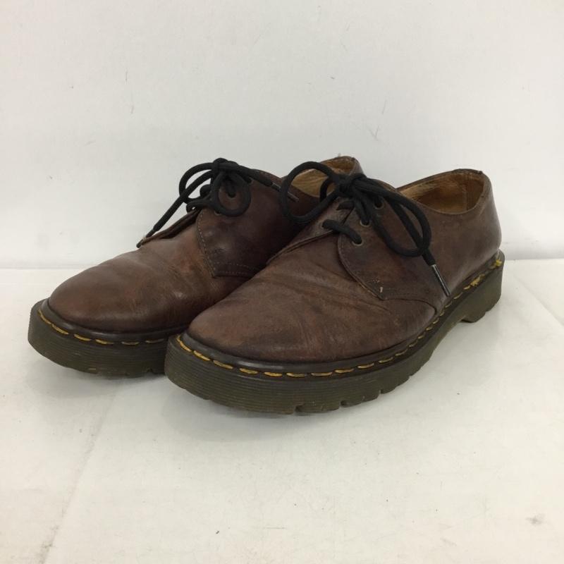 ドクターマーチン Dr.Martens 革靴 革靴 3ホール UK7 80年代 80s イングランド製 無地 茶 / ブラウン / brown メンズ USED 古着 中古 10154854