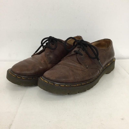 ドクターマーチン Dr.Martens 革靴 革靴 3ホール UK7 80年代 80s イングランド製 無地 茶 / ブラウン / brown メンズ USED 古着 中古 10154854