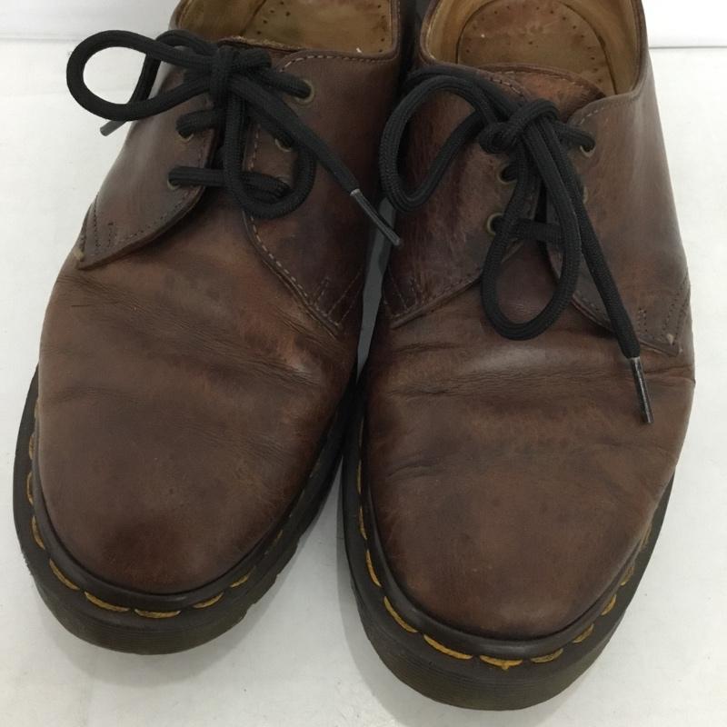 ドクターマーチン Dr.Martens 革靴 革靴 3ホール UK7 80年代 80s イングランド製 無地 茶 / ブラウン / brown メンズ USED 古着 中古 10154854