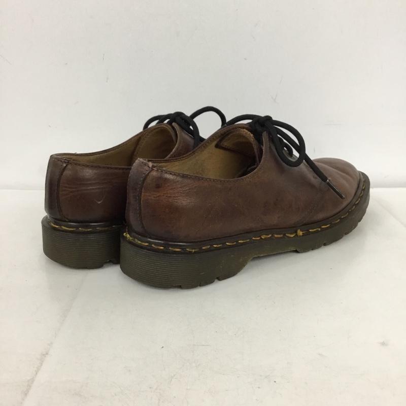 ドクターマーチン Dr.Martens 革靴 革靴 3ホール UK7 80年代 80s イングランド製 無地 茶 / ブラウン / brown メンズ USED 古着 中古 10154854