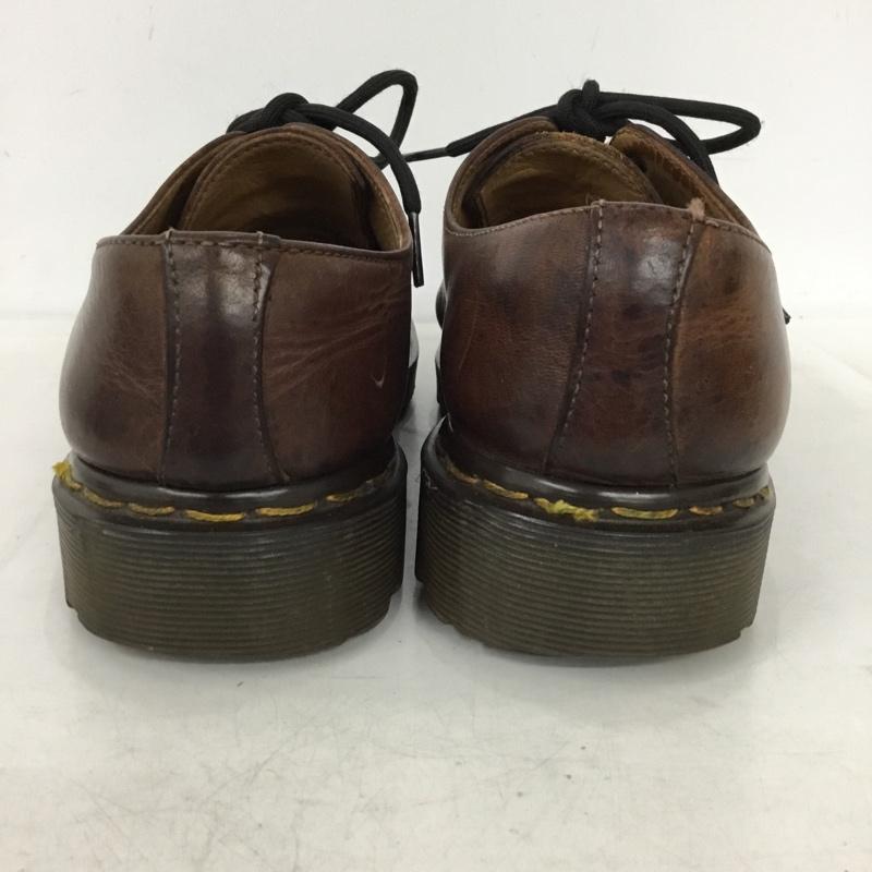 ドクターマーチン Dr.Martens 革靴 革靴 3ホール UK7 80年代 80s イングランド製 無地 茶 / ブラウン / brown メンズ USED 古着 中古 10154854