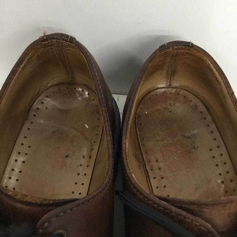 ドクターマーチン Dr.Martens 革靴 革靴 3ホール UK7 80年代 80s イングランド製 無地 茶 / ブラウン / brown メンズ USED 古着 中古 10154854