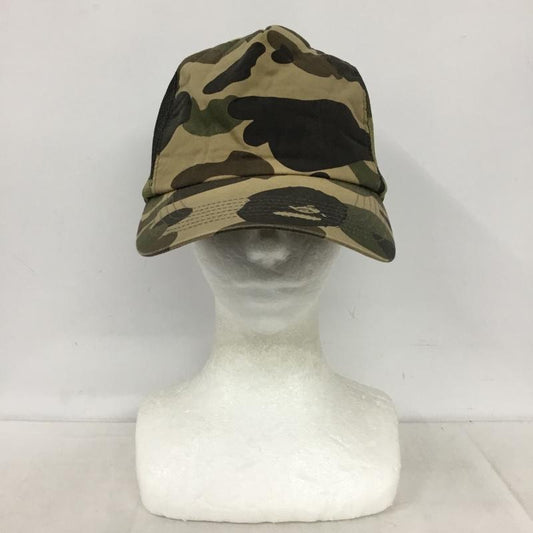 アベイシングエイプ A BATHING APE 帽子 キャップ メッシュキャップ カモフラ柄 初期 カモフラージュ柄・迷彩 マルチカラー / マルチカラー / multicolor メンズ USED 古着 中古 10154859