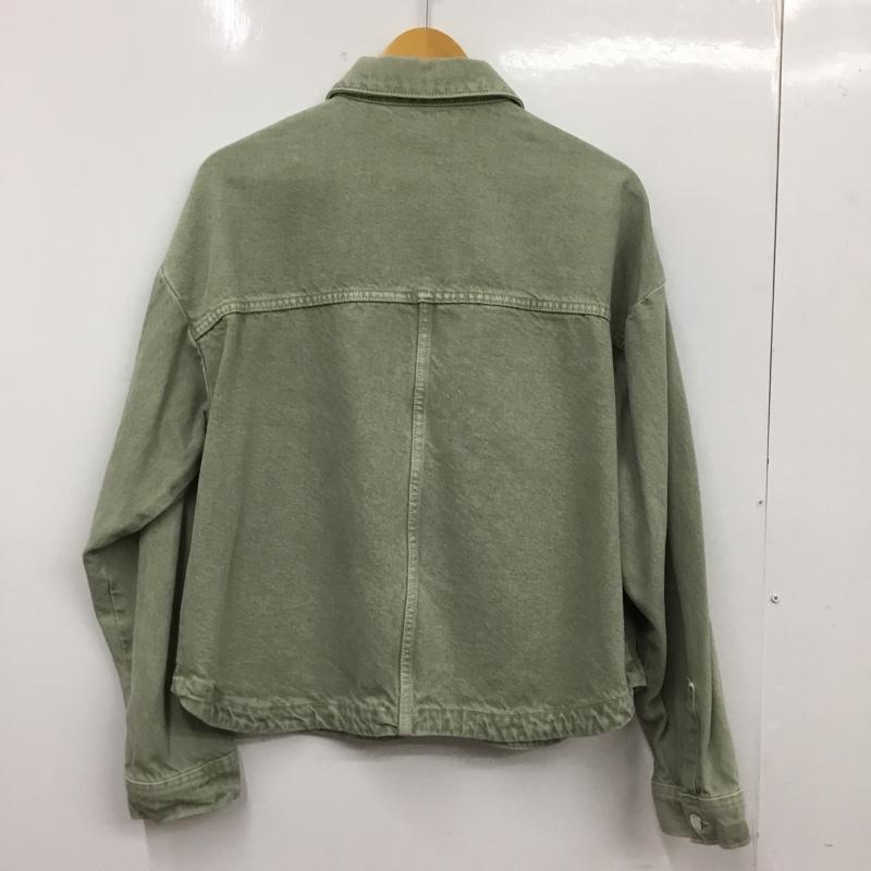 ザラ ZARA ジャケット、上着 ジャケット、ブレザー L 無地 カーキ / カーキ / khaki レディース USED 古着 中古 10154861