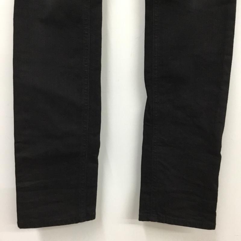 エックスガール X-girl パンツ デニム、ジーンズ 27インチ 無地 黒 / ブラック / black レディース USED 古着 中古 10154862