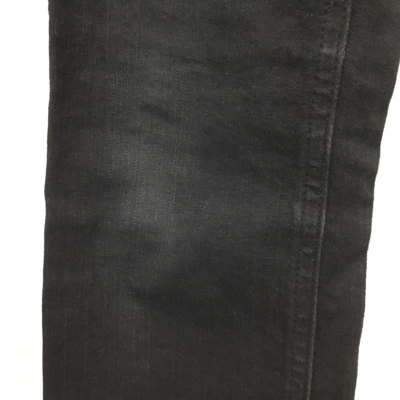 エックスガール X-girl パンツ デニム、ジーンズ 27インチ 無地 黒 / ブラック / black レディース USED 古着 中古 10154862