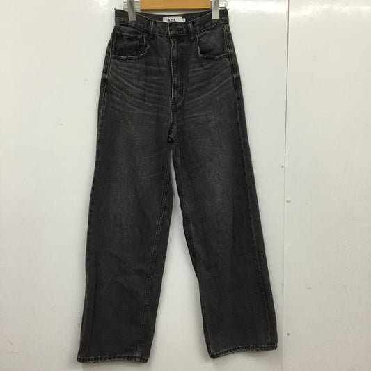 アズールバイマウジー AZUL BY MOUSSY パンツ デニム、ジーンズ M 無地 黒 / ブラック / black レディース USED 古着 中古 10154866