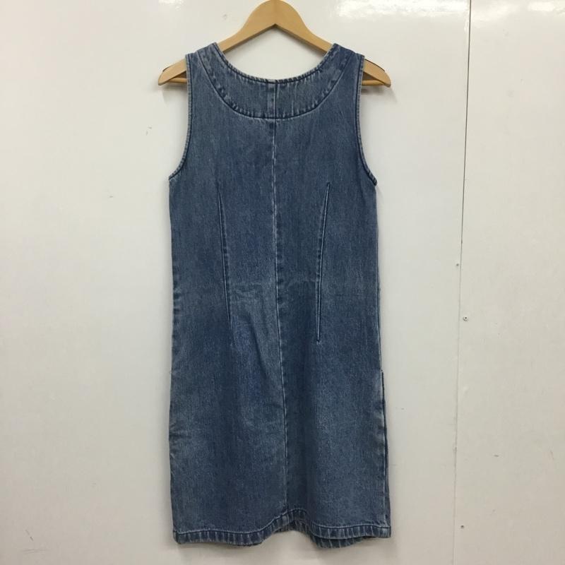 マウジー MOUSSY ワンピース ミニスカート デニムワンピース 0109SC11-3000 1 無地 水色 / ライトブルー / レディース USED 古着 中古 10154869