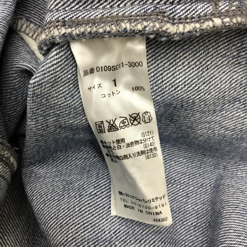 マウジー MOUSSY ワンピース ミニスカート デニムワンピース 0109SC11-3000 1 無地 水色 / ライトブルー / レディース USED 古着 中古 10154869