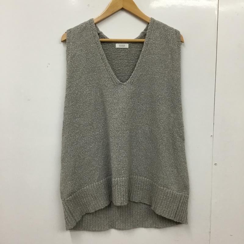 ローリーズファーム LOWRYS FARM ベスト ベスト FREE 無地 灰 / グレー / gray レディース USED 古着 中古 10154870