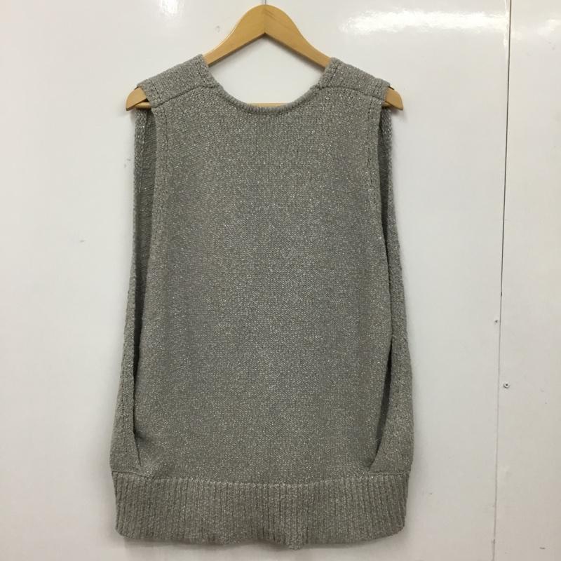 ローリーズファーム LOWRYS FARM ベスト ベスト FREE 無地 灰 / グレー / gray レディース USED 古着 中古 10154870