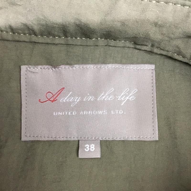 アデイインザライフ ユナイテッドアローズ A day in the life UNITED ARROWS コート コート一般 38 無地 カーキ / カーキ / khaki レディース USED 古着 中古 10154871