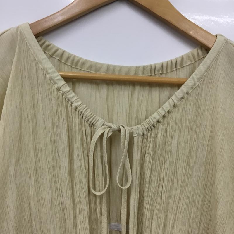 ローリーズファーム LOWRYS FARM カーディガン 七分袖 FREE 無地 ベージュ / ベージュ / beige レディース USED 古着 中古 10154875