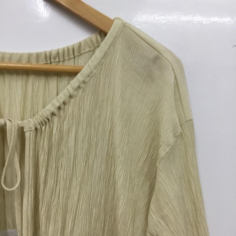 ローリーズファーム LOWRYS FARM カーディガン 七分袖 FREE 無地 ベージュ / ベージュ / beige レディース USED 古着 中古 10154875