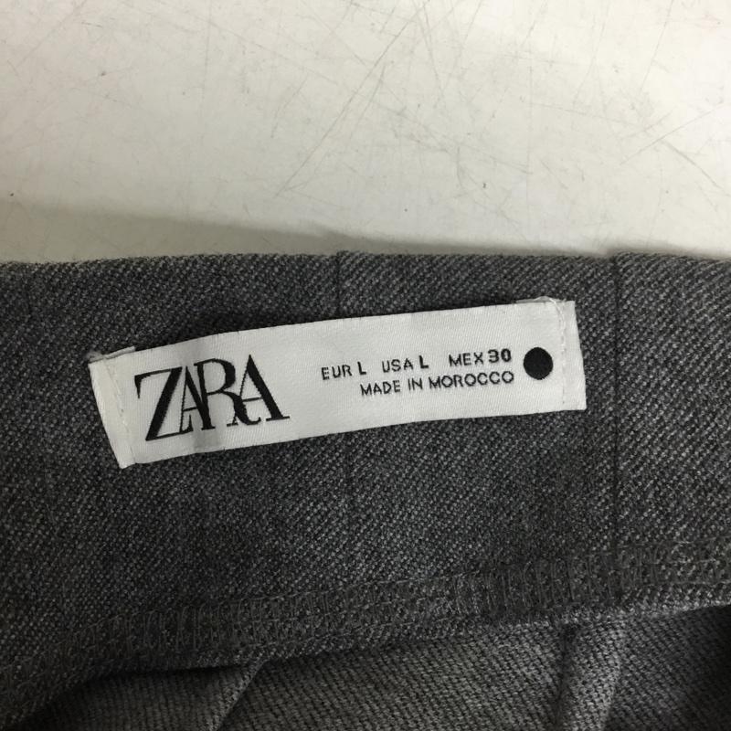 ザラ ZARA スカート ロングスカート L 無地 灰 / グレー / gray レディース USED 古着 中古 10154878