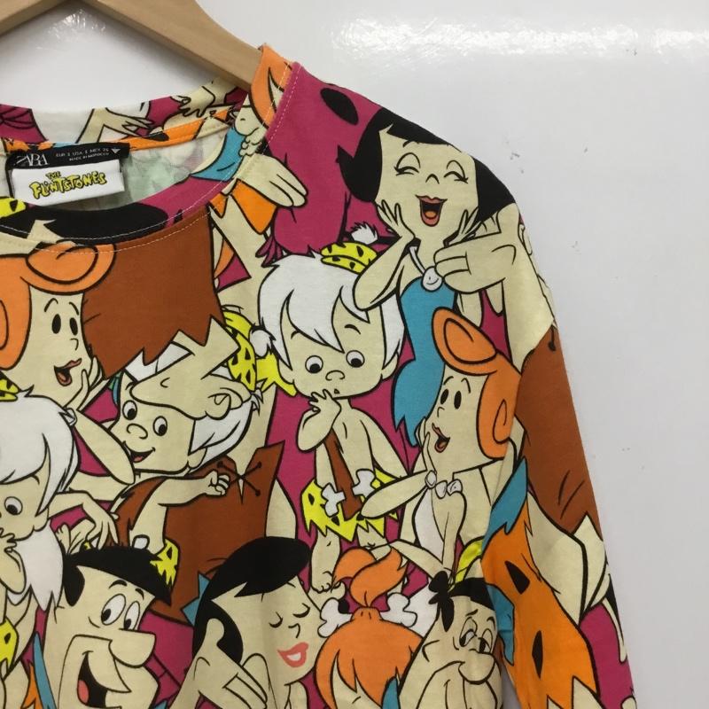ザラ ZARA ワンピース ミニスカート S 総柄 マルチカラー / マルチカラー / multicolor レディース USED 古着 中古 10154889