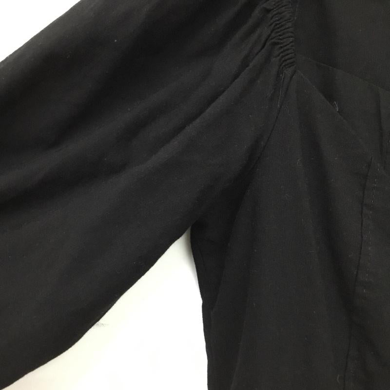 ザラ ZARA ワンピース ミニスカート S 無地 黒 / ブラック / black レディース USED 古着 中古 10154891