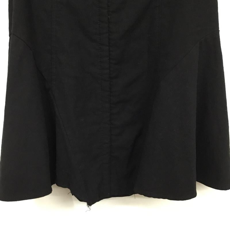 ザラ ZARA ワンピース ミニスカート S 無地 黒 / ブラック / black レディース USED 古着 中古 10154891
