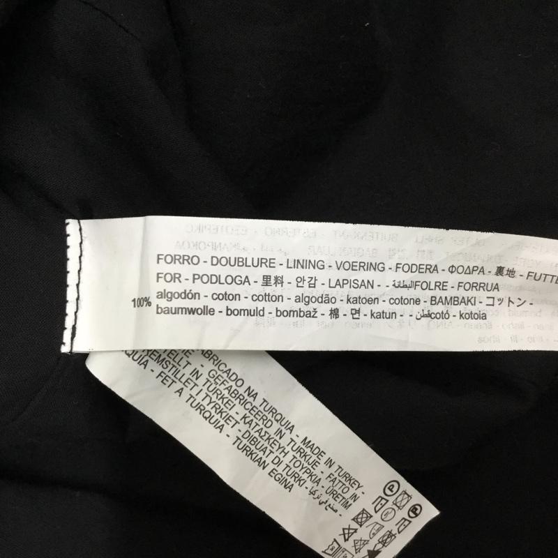 ザラ ZARA ワンピース ミニスカート S 無地 黒 / ブラック / black レディース USED 古着 中古 10154891