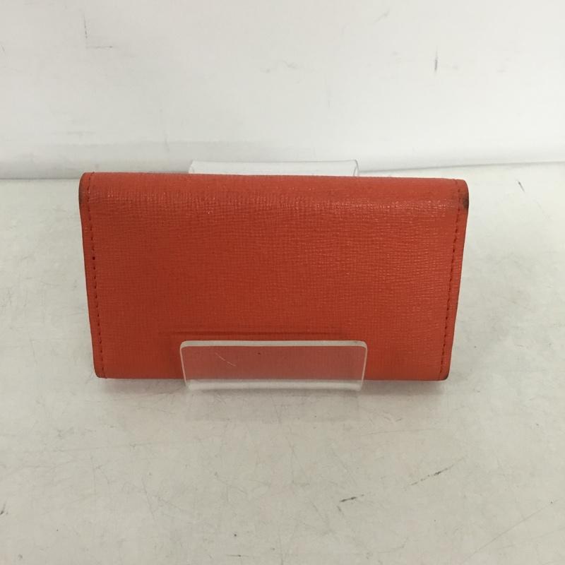 フルラ FURLA キーケース キーケース 6連 ロゴ、文字 橙 / オレンジ / orange レディース USED 古着 中古 10154892