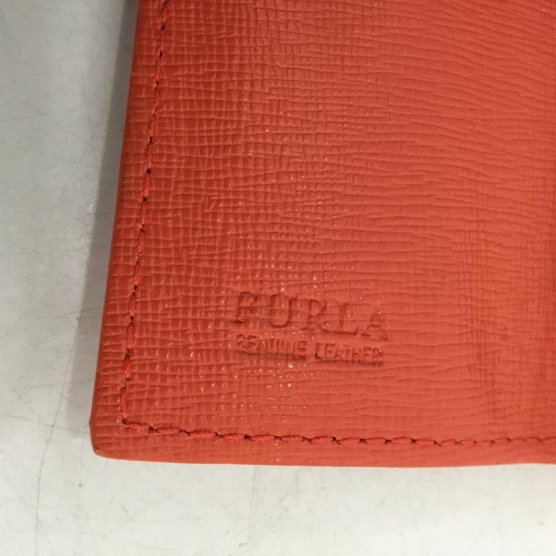 フルラ FURLA キーケース キーケース 6連 ロゴ、文字 橙 / オレンジ / orange レディース USED 古着 中古 10154892