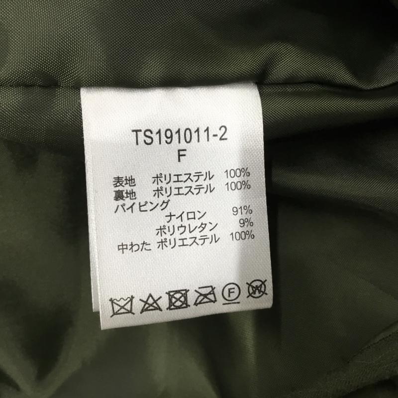 スタディオクリップ studio CLIP コート コート一般 キルティング FREE 無地 カーキ / カーキ / khaki レディース USED 古着 中古 10154895