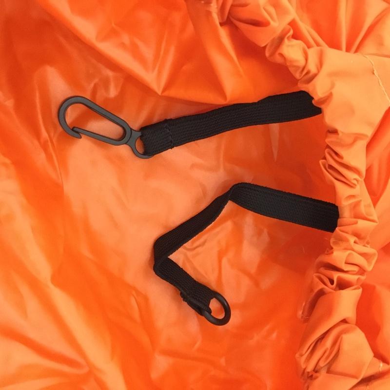コロンビア Columbia ファッション小物 ファッション小物 PACK COVER バックパック用レインカバー 25-35L ロゴ、文字 橙 / オレンジ / orange メンズ USED 古着 中古 10154897