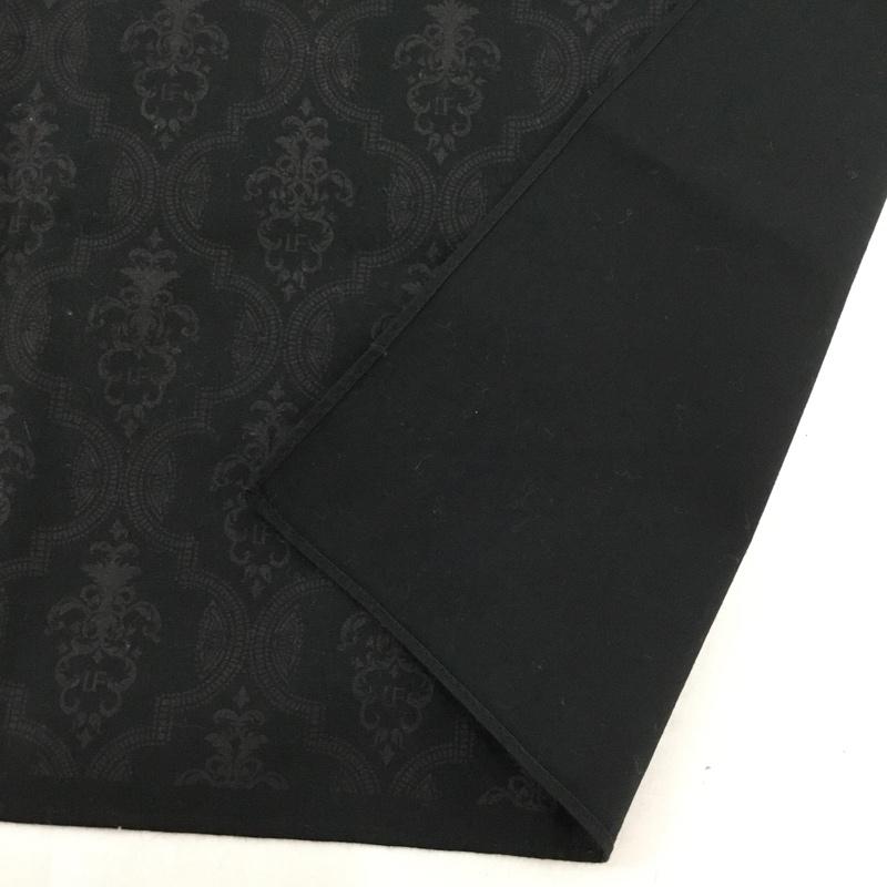 ラファイエット Lafayette ファッション小物 バンダナ ロゴ 総柄 黒 / ブラック / black メンズ USED 古着 中古 10154898