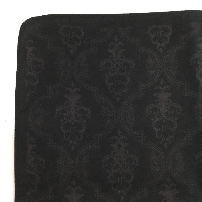 ラファイエット Lafayette ファッション小物 バンダナ ロゴ 総柄 黒 / ブラック / black メンズ USED 古着 中古 10154898