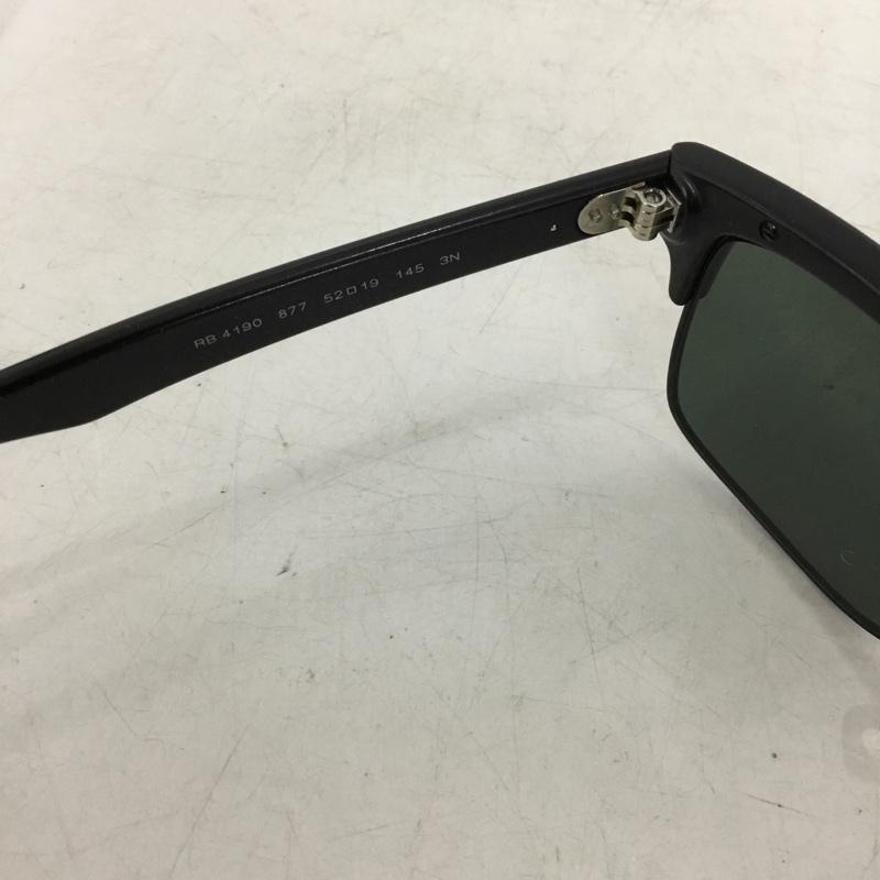 レイバン Ray-Ban めがね・サングラス サングラス RB4190 877 ロゴ、文字 黒 / ブラック / black メンズ USED 古着 中古 10154901