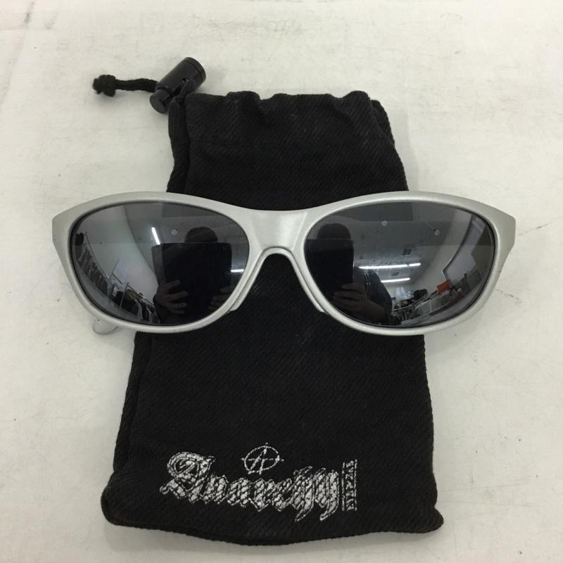 古着 USED めがね・サングラス サングラス ANARCHY EYE WEAR ミラーレンズ ロゴ、文字 灰 / グレー / gray メンズ USED 古着 中古 10154902