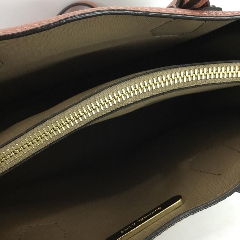 マイケルコース MICHAEL KORS ショルダーバッグ ショルダーバッグ ハンドバッグ 2WAY ロゴ、文字 桃 / ピンク / pink レディース USED 古着 中古 10154903