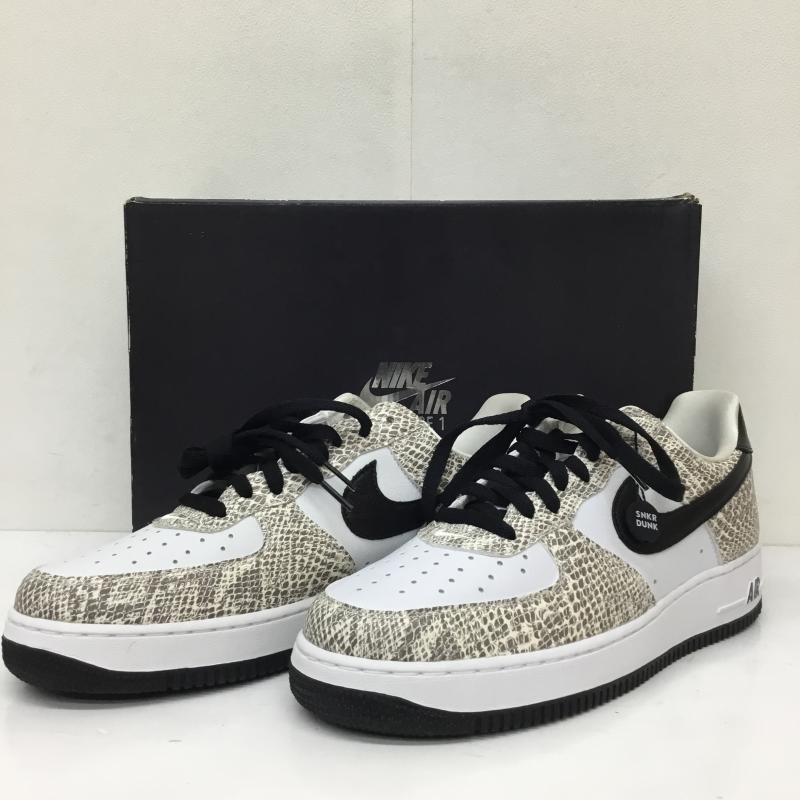 ナイキ NIKE スニーカー スニーカー Nike Air Force 1 Low Cocoa Snake 845053-104 27.5cm ヘビ柄 白 / ホワイト / white メンズ USED 古着 中古 10154906
