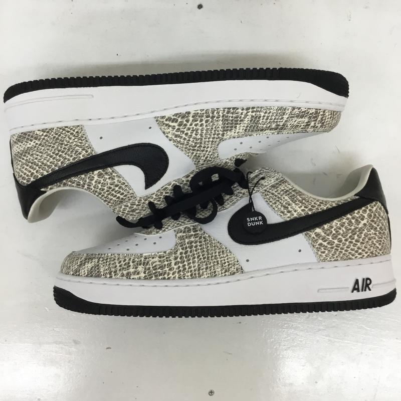 ナイキ NIKE スニーカー スニーカー Nike Air Force 1 Low Cocoa Snake 845053-104 27.5cm ヘビ柄 白 / ホワイト / white メンズ USED 古着 中古 10154906