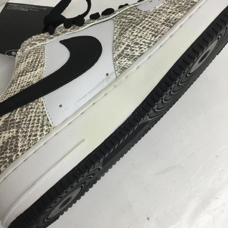 ナイキ NIKE スニーカー スニーカー Nike Air Force 1 Low Cocoa Snake 845053-104 27.5cm ヘビ柄 白 / ホワイト / white メンズ USED 古着 中古 10154906