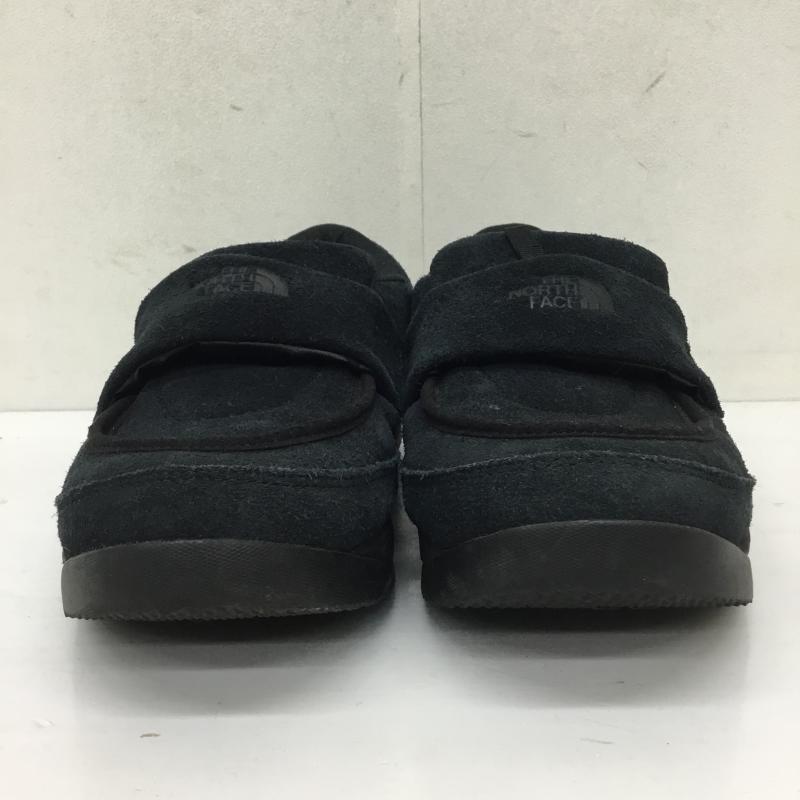 ザノースフェイス THE NORTH FACE ローファー ローファー THE NORTH FACE ローファー スエード スニーカー ローカット ブラック NF52576-KK 28.0cm ロゴ、文字 黒 / ブラック / black メンズ USED 古着 中古 10154907