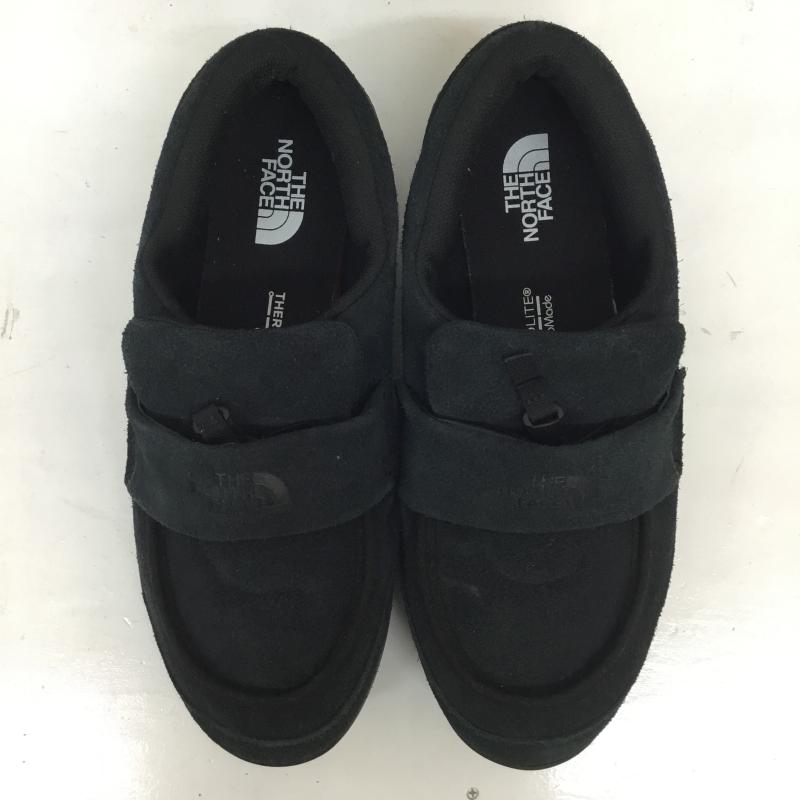 ザノースフェイス THE NORTH FACE ローファー ローファー THE NORTH FACE ローファー スエード スニーカー ローカット ブラック NF52576-KK 28.0cm ロゴ、文字 黒 / ブラック / black メンズ USED 古着 中古 10154907