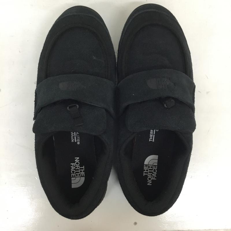 ザノースフェイス THE NORTH FACE ローファー ローファー THE NORTH FACE ローファー スエード スニーカー ローカット ブラック NF52576-KK 28.0cm ロゴ、文字 黒 / ブラック / black メンズ USED 古着 中古 10154907