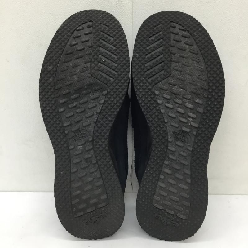ザノースフェイス THE NORTH FACE ローファー ローファー THE NORTH FACE ローファー スエード スニーカー ローカット ブラック NF52576-KK 28.0cm ロゴ、文字 黒 / ブラック / black メンズ USED 古着 中古 10154907